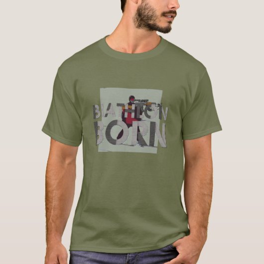TOP Biatlon Geboren T-Shirts (Voorkant)