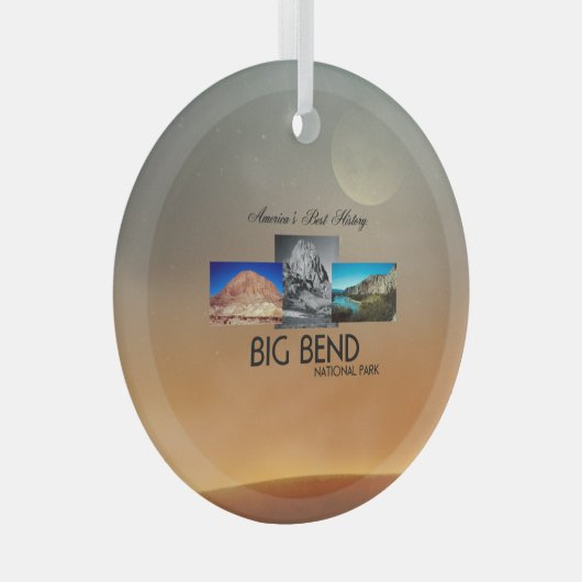 TOP Big Bend Glass Ornament (Voorkant Rechts)