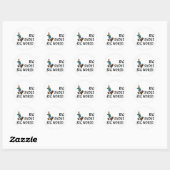 TOP Big Shoes Big World Ronde Sticker (Vel)