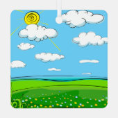 TOP Bingo Bango Bongo Metal Ornament (Achterkant)