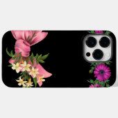 Top Black Clour Case-Mate iPhone Case (Achterkant (horizontaal))