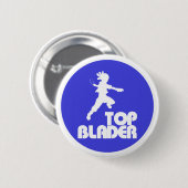 Top Blader Pin! Ronde Button 5,7 Cm (Voorkant /achterkant)