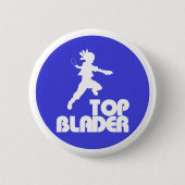 Top Blader Speld! Ronde Button 5,7 Cm (Voorkant)