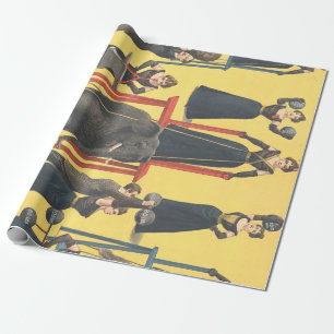 TOP Bodybuilding Girl Cadeaupapier