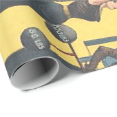 TOP Bodybuilding Girl Cadeaupapier (Rol Hoek)