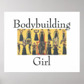 TOP Bodybuilding Girl Poster (Voorkant)
