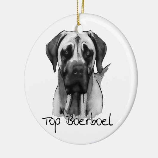Top Boerboel Ornament (Links)