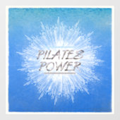 TOP Borden Power Window Cling Raamsticker (Vel)