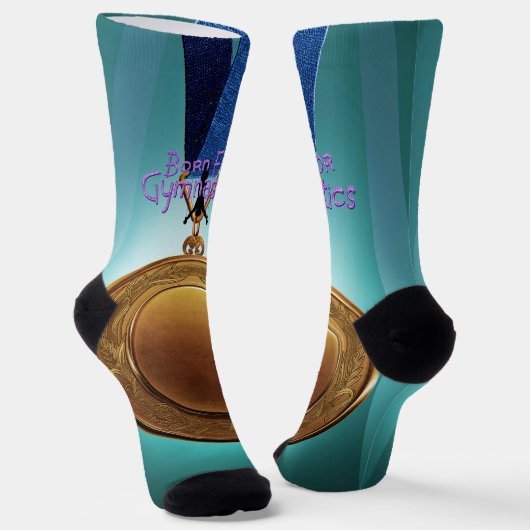 TOP Born for Gymnastics Sokken (Gebogen)