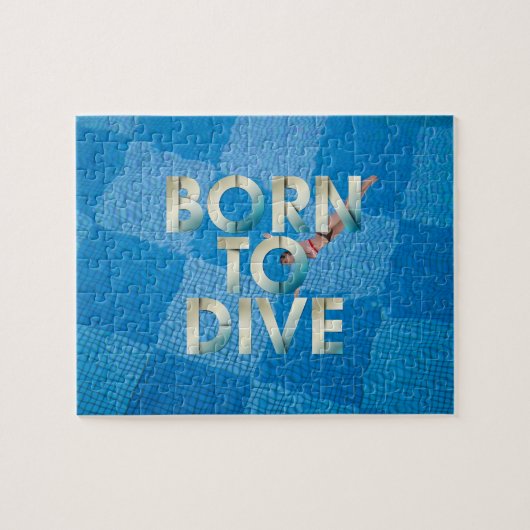 TOP Born to Dive Legpuzzel (Horizontaal)