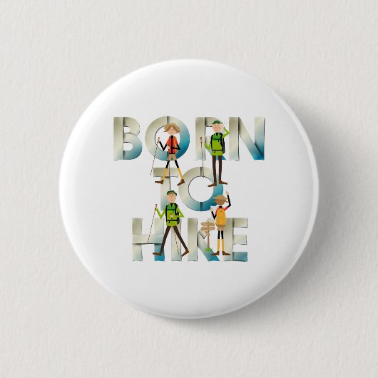 TOP Born to Hike Buttons (Voorkant)