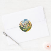 TOP Born to Hike Ronde Sticker (Envelop)