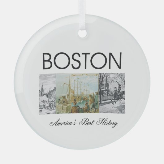 TOP Boston Glass Ornament (Voorkant)