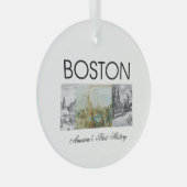 TOP Boston Glass Ornament (Voorkant Rechts)