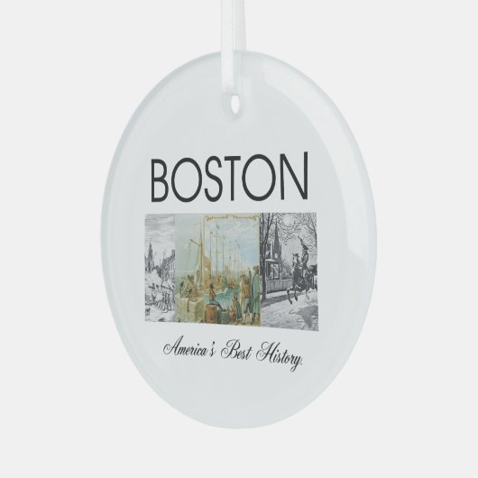TOP Boston Glass Ornament (Voorkant links)