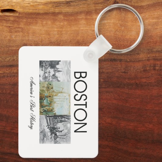 TOP Boston Sleutelhanger (Achterkant)
