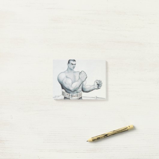 TOP Boxing Post-it® Notes (Op bureau)
