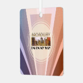 TOP Broadway Star Metal Ornament (Voorkant links)