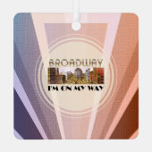 TOP Broadway Star Metal Ornament (Achterkant)