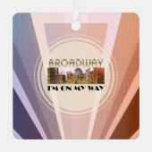 TOP Broadway Star Metal Ornament (Voorkant)