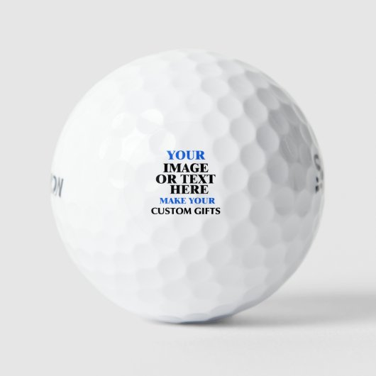 Top-cadeauidee | Gepersonaliseerd Srixon Soft Feel Golfballen (Voorkant)