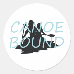 TOP Canoe Bound Ronde Sticker