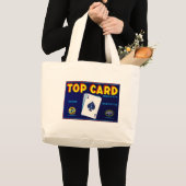 Top Card Grote Tote Bag (Voorkant (product))