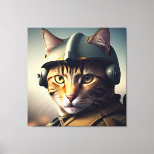 TOP CAT PISTOOL PILOT SERIE NR. 2 ART PRINT