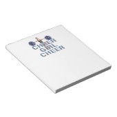 TOP Cheer Girl Cheer Notitieblok (Schuin)