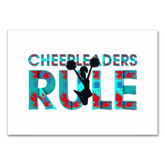 TOP Cheerleaders Rule Kaart (Voorkant)