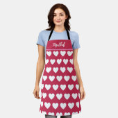 "Top Chef" Kookliefde Valentijns Schort (Gedragen)