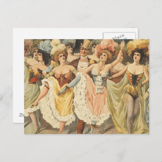 TOP Chorus Line Briefkaart (Voorkant / Achterkant)