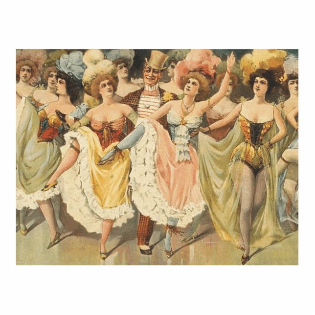 TOP Chorus Line Staand Fotobeeldje (Voorkant)