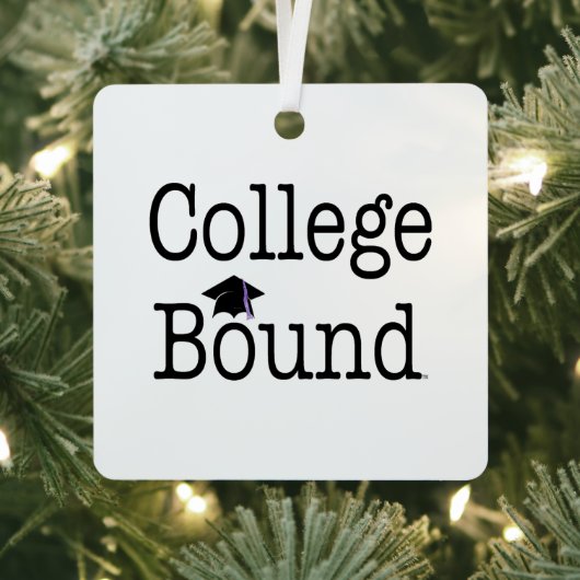 TOP College Bound Metal Ornament (Insitu)