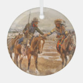TOP Compadres Glass Ornament (Voorkant)