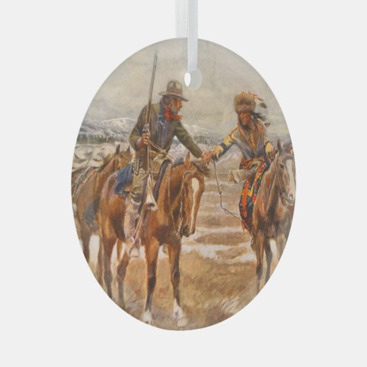 TOP Compadres Glass Ornament (Voorkant Rechts)