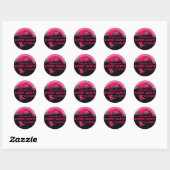 Top County Colorado roze snowboardkunst stickers (Vel)