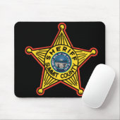 Top County Ohio Sheriff Mousepad. Muismat (Met muis)