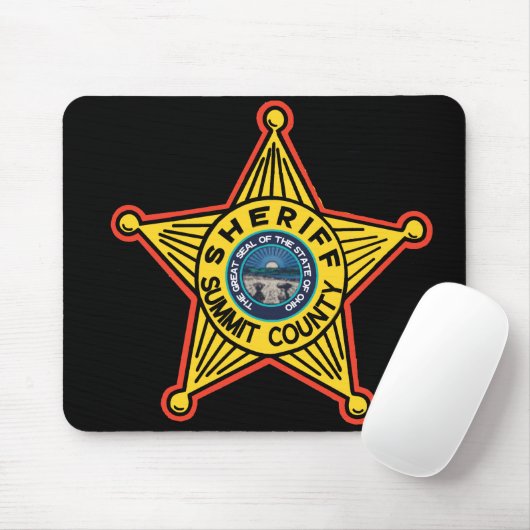 Top County Ohio Sheriff Mousepad. Muismat (Met muis)
