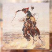 TOP Cowboy Life Window Cling Raamsticker (Vel 2)
