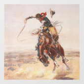 TOP Cowboy Life Window Cling Raamsticker (Vel)