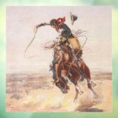 TOP Cowboy Life Window Cling Raamsticker (Vel 3)