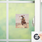 TOP Cowboy Life Window Cling Raamsticker (Huis)