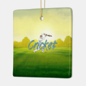 TOP Cricket Keramisch Ornament (Links)