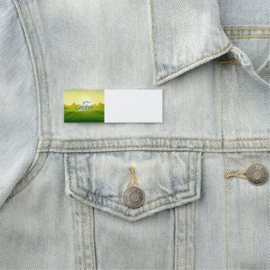 TOP Cricket Naamplaatje (In situ)