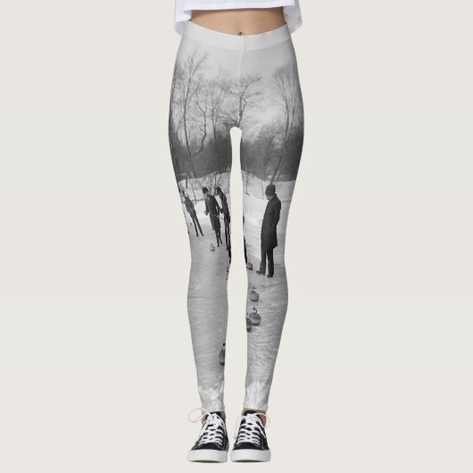 TOP Curling Old School Leggings (Voorkant)