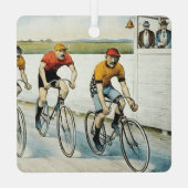 TOP Cycli Old School Metal Ornament (Achterkant)