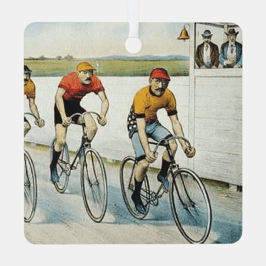 TOP Cycli Old School Metal Ornament (Achterkant)