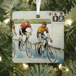 TOP Cycli Old School Metal Ornament