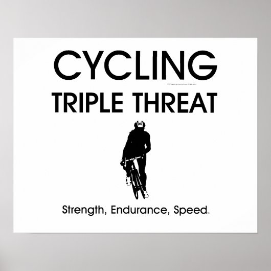 TOP Cycli Triple Threat Poster (Voorkant)